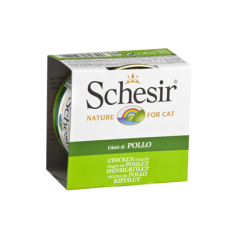 Schesir Cat Filete de Frango em Gelatina | Wet (Lata) 14 X 85 g