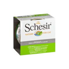 Schesir Cat Filete de Frango ao Natural | Wet (Lata) 14 X 85 g