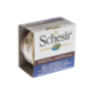 Schesir Cat Atum com Sardinha e Arroz ao Natural | Wet (Lata) 14 X 85 g