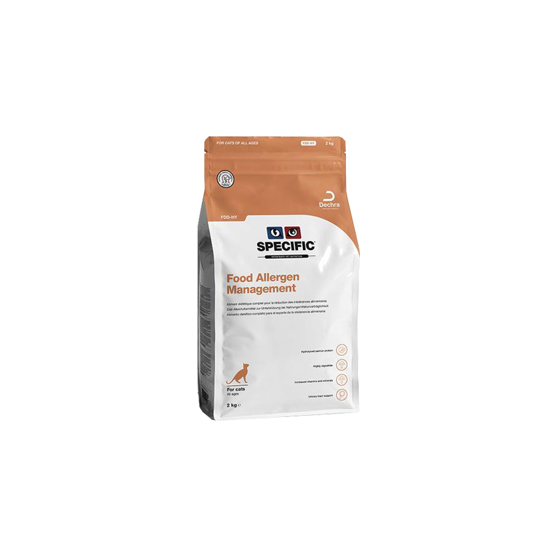 Specific Cat FDD-HY Food Allergen Management 2 kg