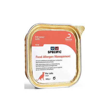 Specific Cat FDW Food Allergy Management | Wet (Terrina) Cx c/ 7 terrinas 100 g