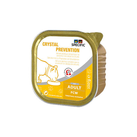 Specific Cat FCW Crystal Prevention | Wet (Terrina) Cx c/ 7 terrinas 100 g