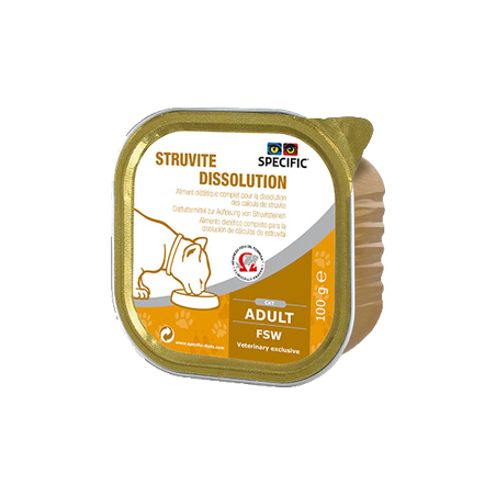 Specific Cat FSW Struvite Dissolution | Wet (Terrina) Cx c/ 7 terrinas 100 g