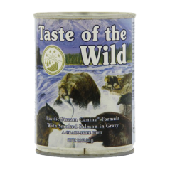 Taste of the Wild Pacific Stream Canine Formula | Wet (Lata) 12 X 390 g