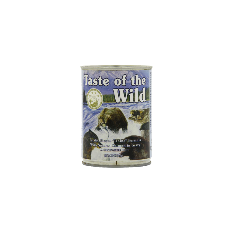 Taste of the Wild Pacific Stream Canine Formula | Wet (Lata) 12 X 390 g