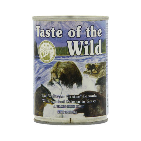 Taste of the Wild Pacific Stream Canine Formula | Wet (Lata) 12 X 390 g