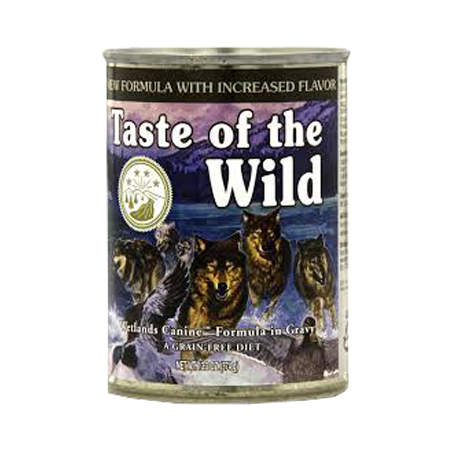 Taste of the Wild Wetlands Canine Formula | Wet (Lata) 9 X 390 g