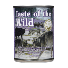 Taste of the Wild Sierra Mountain Canine Formula | Wet (Lata) 12 X 390 g