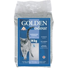 Areia Auto Aglomerante Golden Odour 7 kg