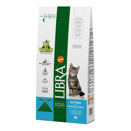 Libra Cat Kitten Chicken & Rice 1,5 kg