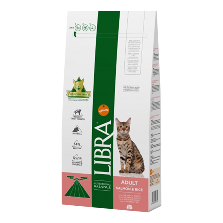 Libra Cat Adult Salmon & Rice 1,5 kg