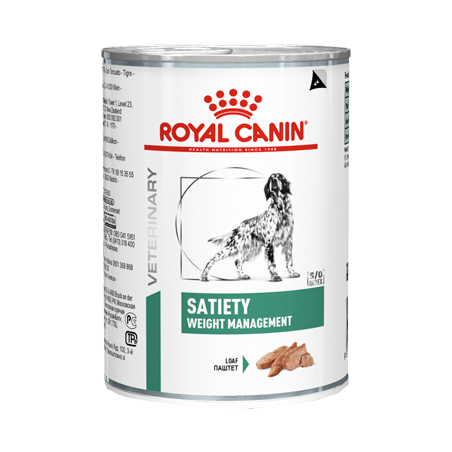 Royal Canin Vet Satiety Weight Management Canine in Loaf | Wet (Lata) 12 X 410 g