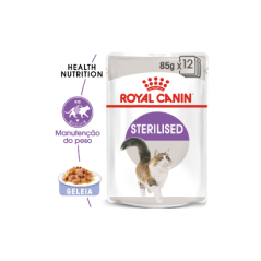 Royal Canin Cat Sterilised in Jelly | Wet (Saqueta) 12 X 85 g