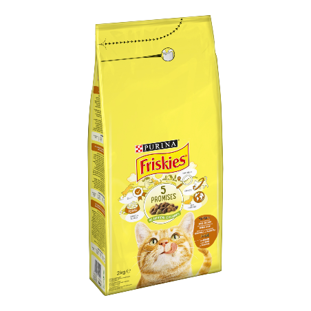 Friskies Gato Adulto | Frango, Peru e Azeitonas 2 kg