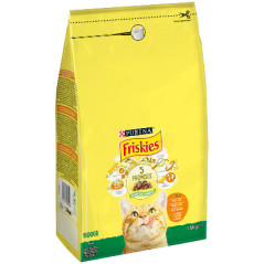 Friskies Gato Interior | Frango, Ervilhas e Salsa 1,5 kg