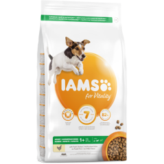 Iams for Vitality Adult Small and Medium Breed Dog Food with Chicken 3 kg