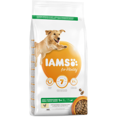 Iams for Vitality Adult Large Breed Dog Food with Fresh Chicken 3 kg