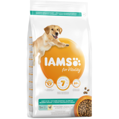 Iams for Vitality Light & Sterilised Dog Food with Fresh Chicken 3 kg