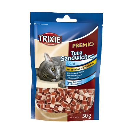 Trixie Cat Snack Premio Tuna Sandwiches 50 g