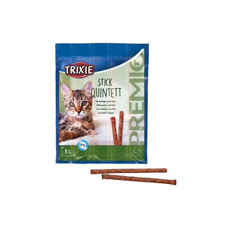 Trixie Cat Stick Quintett | Chicken and Liver 3 X 5 sticks