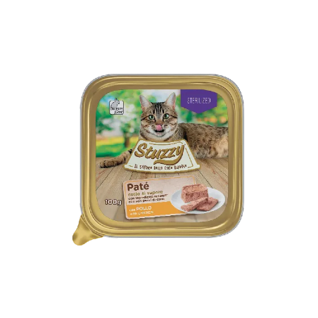 Mister Stuzzy Sterilised Cat | Chicken 16 X 100 g