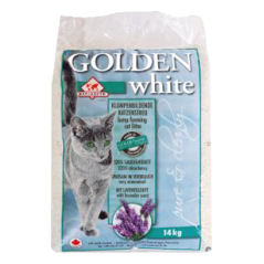 Areia Auto Aglomerante Golden White 7 kg