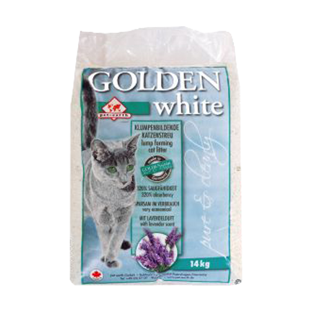 Areia Auto Aglomerante Golden White 7 kg