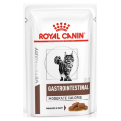 Royal Canin Vet Gastro Intestinal Moderate Calorie Feline | Wet (Saqueta) 12 X 85 gr