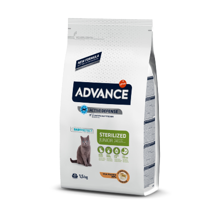 Advance Cat Junior Sterilized | Chicken & Rice 1,5 kg