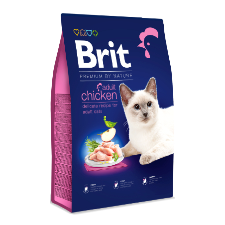 Brit Premium by Nature Cat Adult Chicken 300 g