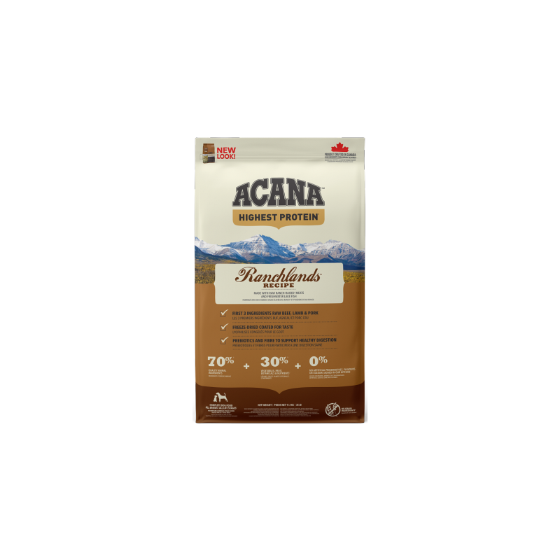 Acana Highest Protein Dog Ranchlands 11,4 kg