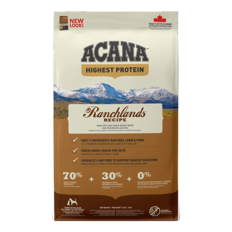 Acana Highest Protein Dog Ranchlands 11,4 kg