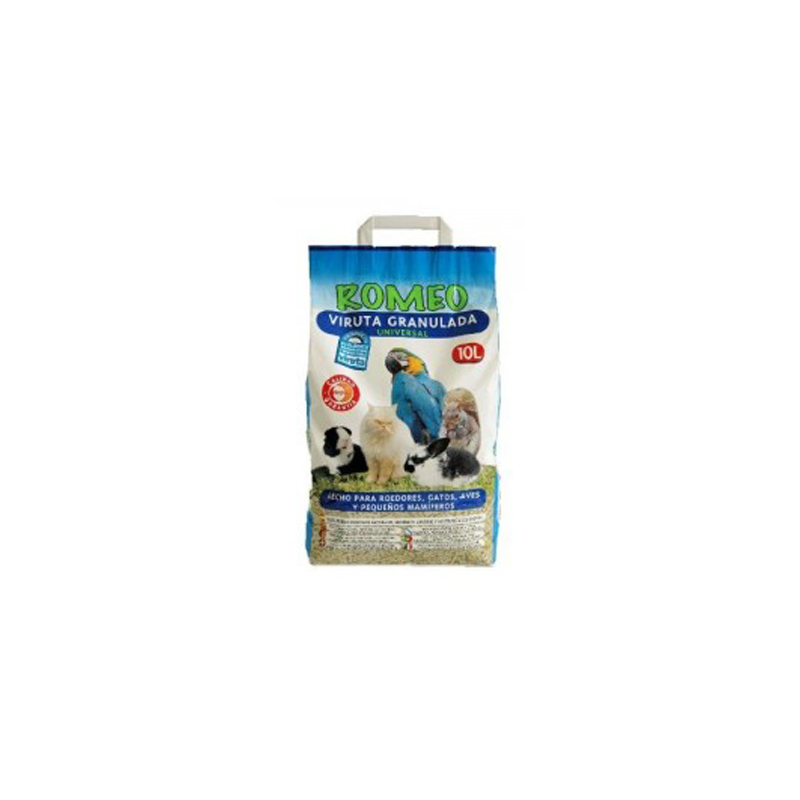 Substrato Cominter Litter Granulado Madeira Romeo 10 Litros 5 kg