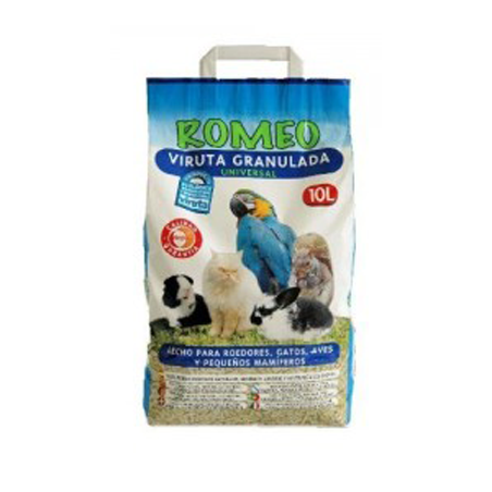 Substrato Cominter Litter Granulado Madeira Romeo 10 Litros 5 kg