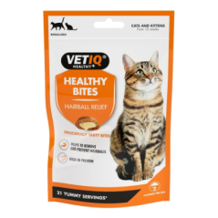 Vetiq Healthy Bites Hairball Remedy Treats Cat  65 g