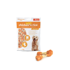 Eurosiam Dog Snack Chicken & Rice Rawhide 100 g