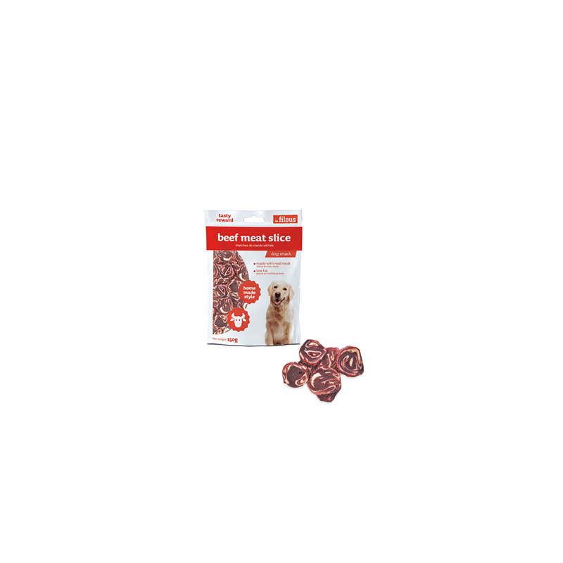 Eurosiam Dog Snack Beef Meat Slice 150 g