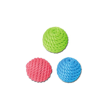 Nayeco Cotton Rope Ball with Tennis Ball Inside - Cores Sortidas 1 Unidade