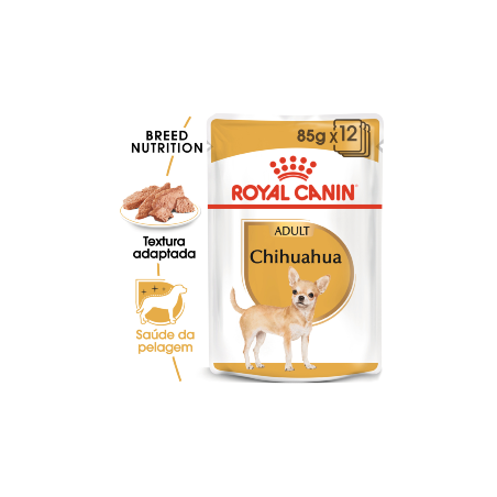 Royal Canin Dog Chihuahua Adult | Wet (Saqueta) 12 X 85 g