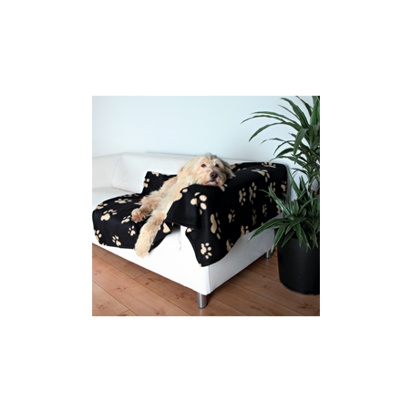 Trixie Cobertor Barney Blanket |Preto & Bege 150 cm × 100 cm