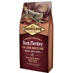 Carnilove Grain-Free Cat Adult Large Breed Duck & Turkey 2 kg