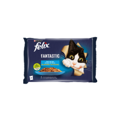 Felix Fantastic Banquete do Mar em Gelatina | Wet (Saqueta) 12 X 4 x 85 g