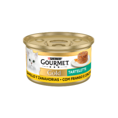 Gourmet Gold Tartelette de Frango com Cenouras | Wet (Lata) 24 X 85 g