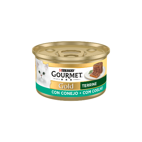 Gourmet Gold Terrine de Coelho | Wet (Lata) 24 X 85 g