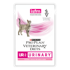 PPVD Feline UR - Urinary Salmon | Wet (Saqueta) Caixa 10 Saquetas 85 g