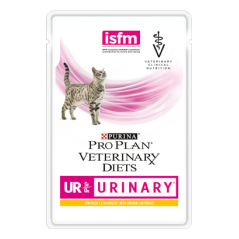 PPVD Feline UR - Urinary Chicken | Wet (Saqueta) Caixa 10 Saquetas 85 g