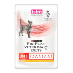 PPVD Feline DM - Diabetes Management | Wet (Saqueta) Caixa 10 Saquetas 85 g