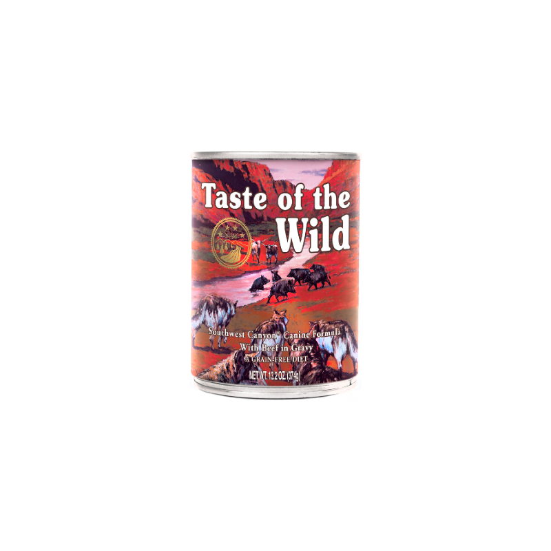 Taste of the Wild Southwest Canyon Canine Formula | Wet (Lata) 12 X 390 g