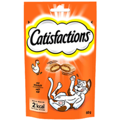 Catisfaction Snack Frango 6 X 60 g