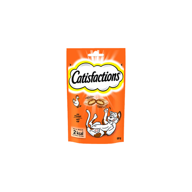 Catisfaction Snack Frango 6 X 60 g